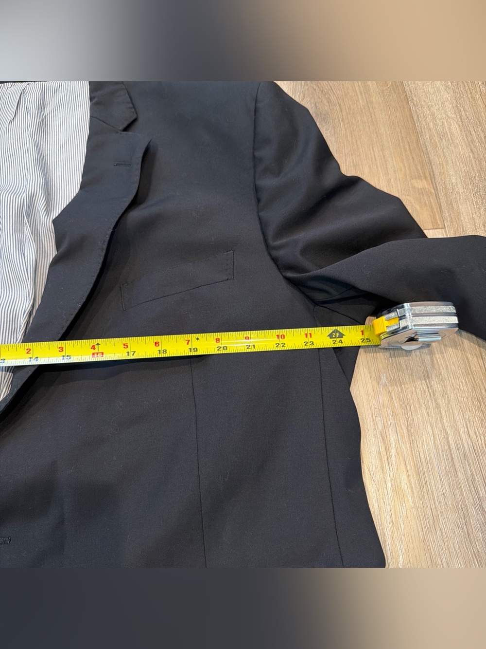 Brooks Brothers Explorer Madison Fit Blazer Wool Black Men’s 48L - Picture 6 of 7